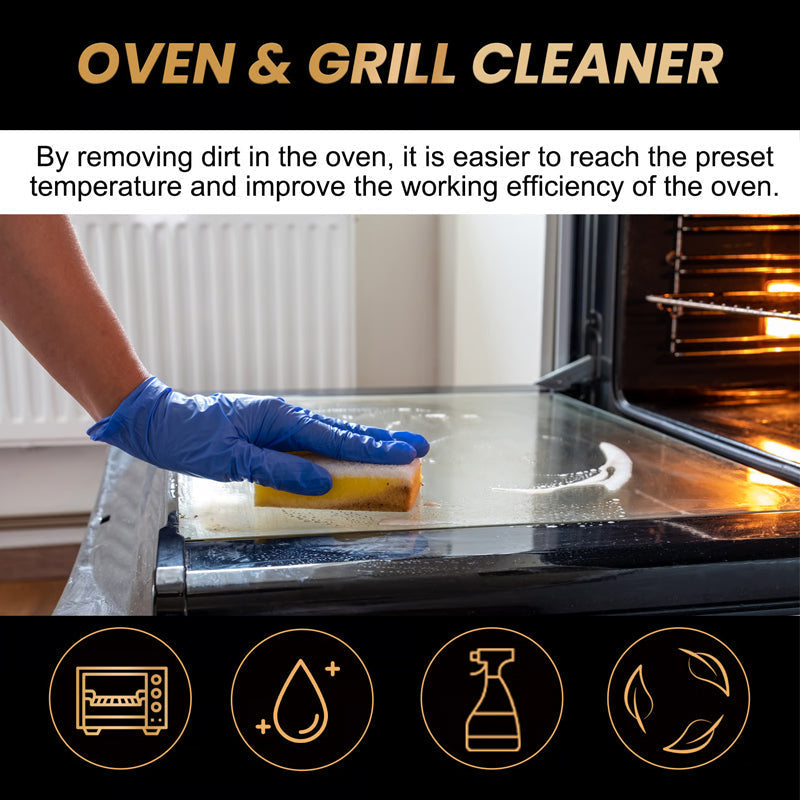 Oven & Grill Cleaner: Cuts Through Grease & Burnt-On Food Fast
